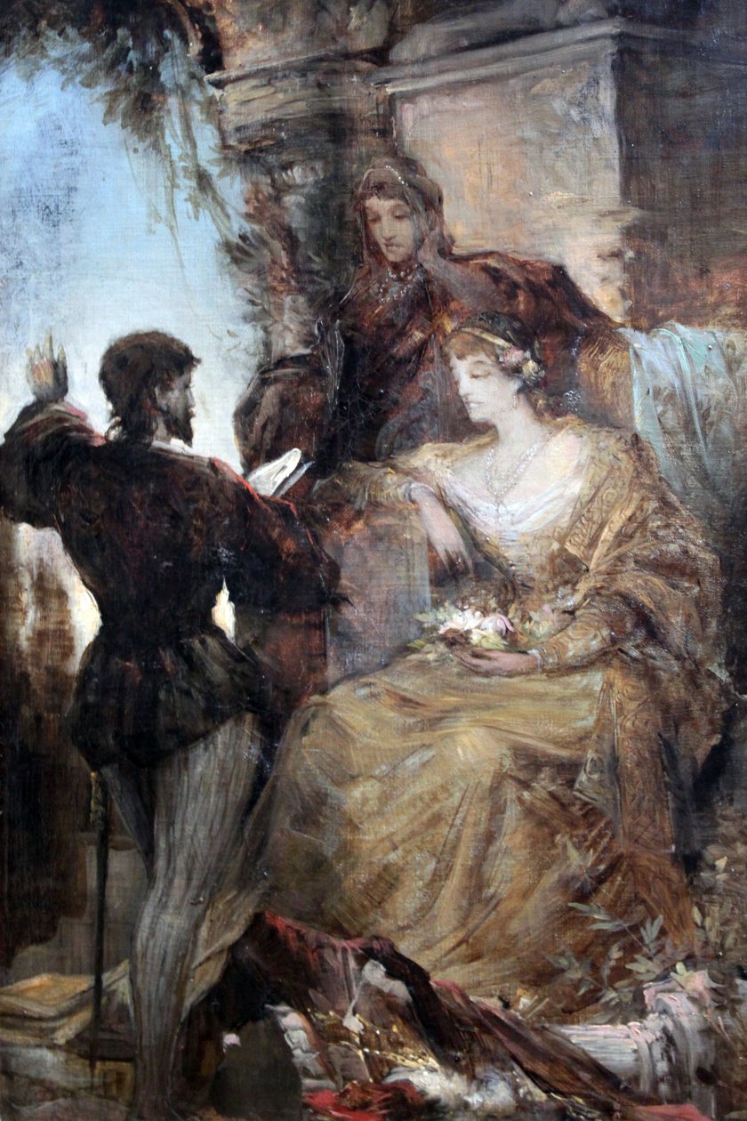 Tasso y Eleonore von Este de Hans Makart
