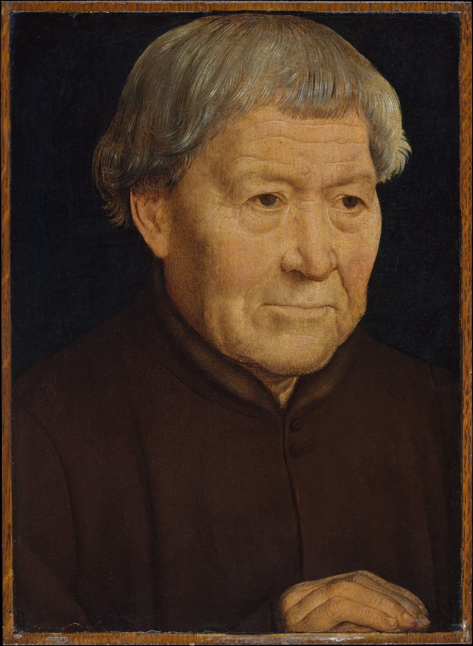 Retrato de un hombre mayor de Hans Memling