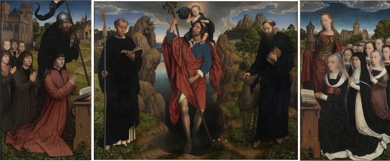 Tríptico de Willem Moreel de Hans Memling