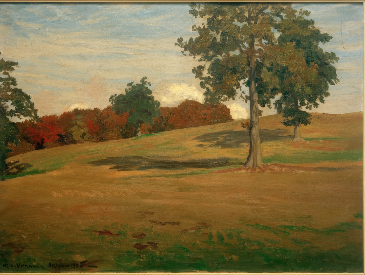 Otoño en el Eifel de Hans Richard von Volkmann