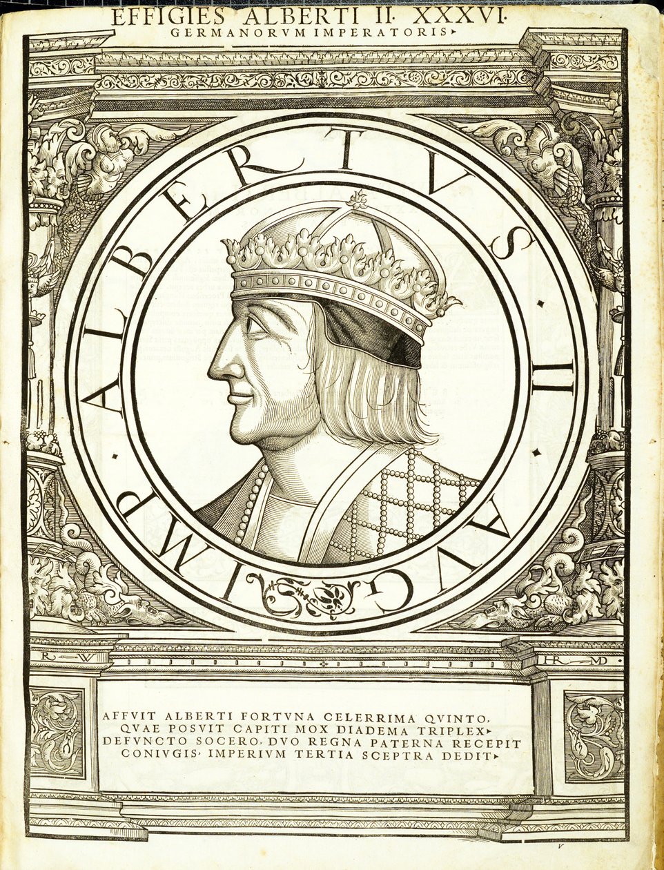Albertus II, ilustración de 