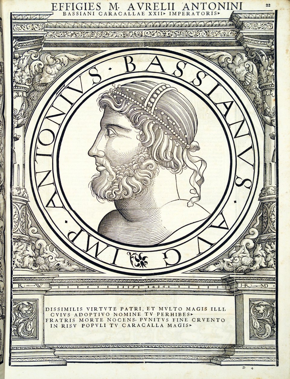Caracalla (Antonius Bassianus), ilustración de 