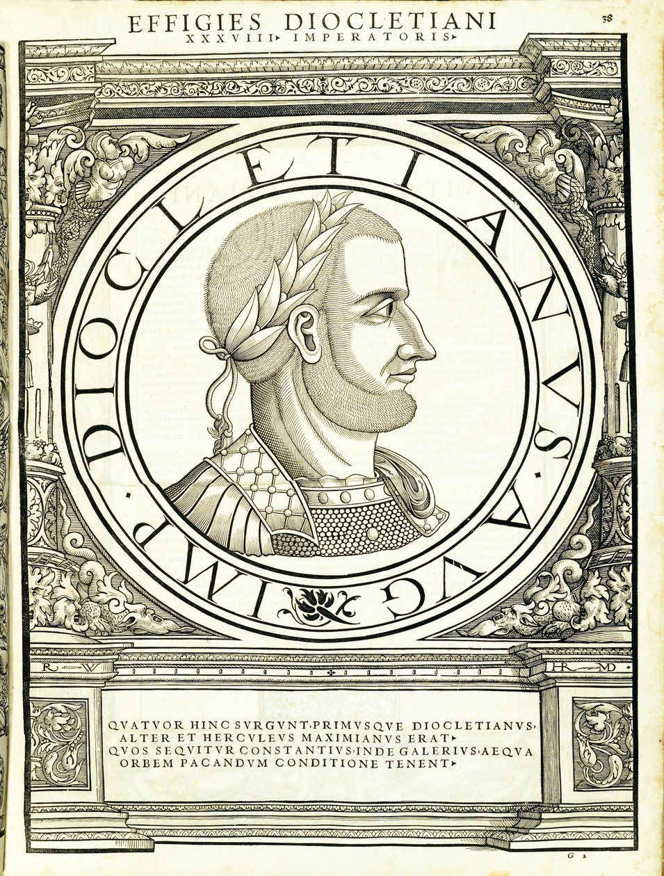 Diocleciano, ilustración de 