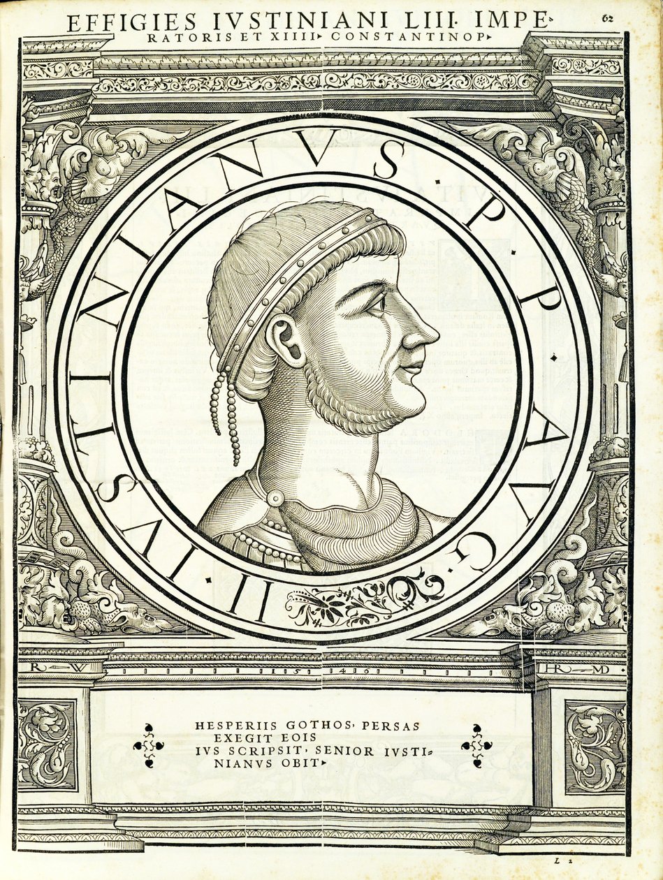 Iustinianus I, ilustración de 