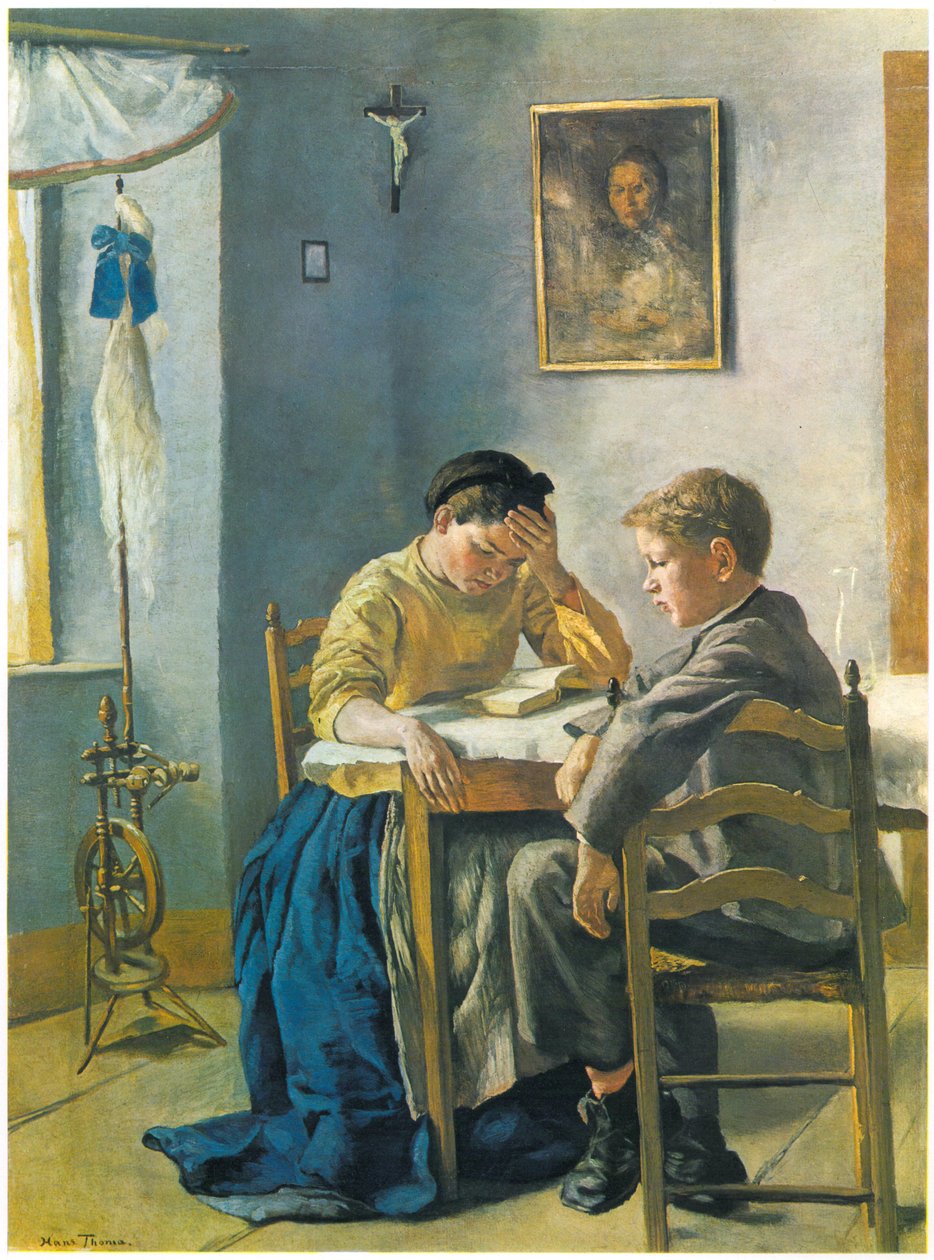 Los hermanos de Hans Thoma