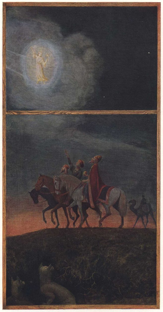 Los tres reyes magos de Hans Thoma