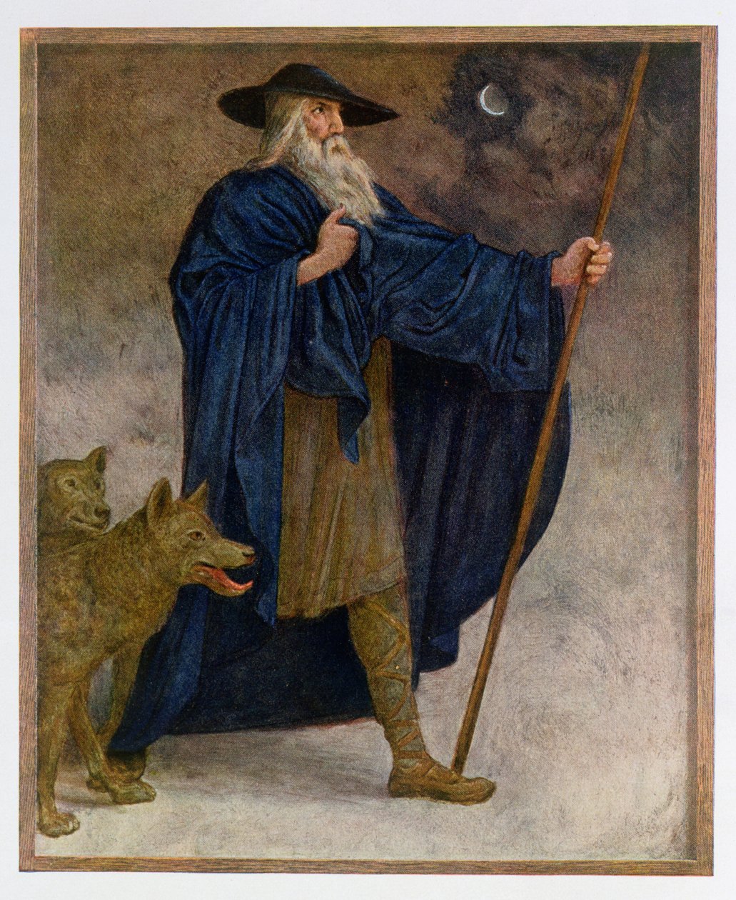 Diciembre, ilustración de 
