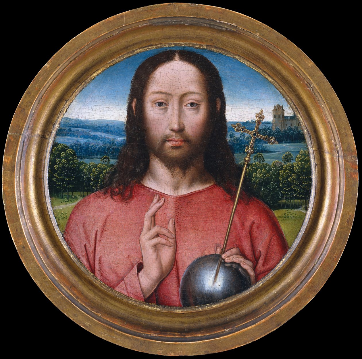 Salvator Mundi, 1475-99 de Hans Memling