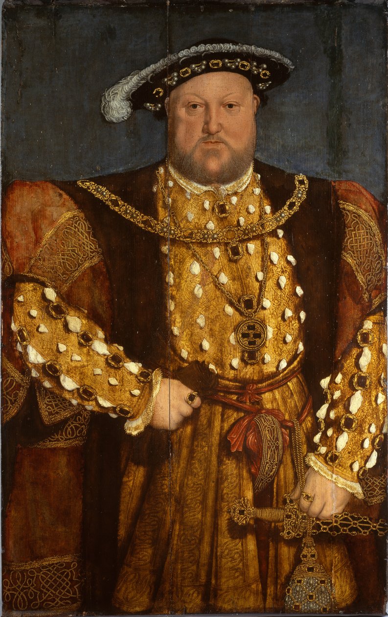 Retrato del Rey Enrique VIII de Hans (after) Holbein the Younger