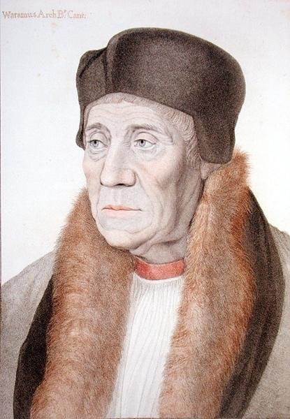 William Warham (1450-1532) grabado por Francesco Bartolozzi (1727-1815) (grabado) de Hans (after) Holbein the Younger