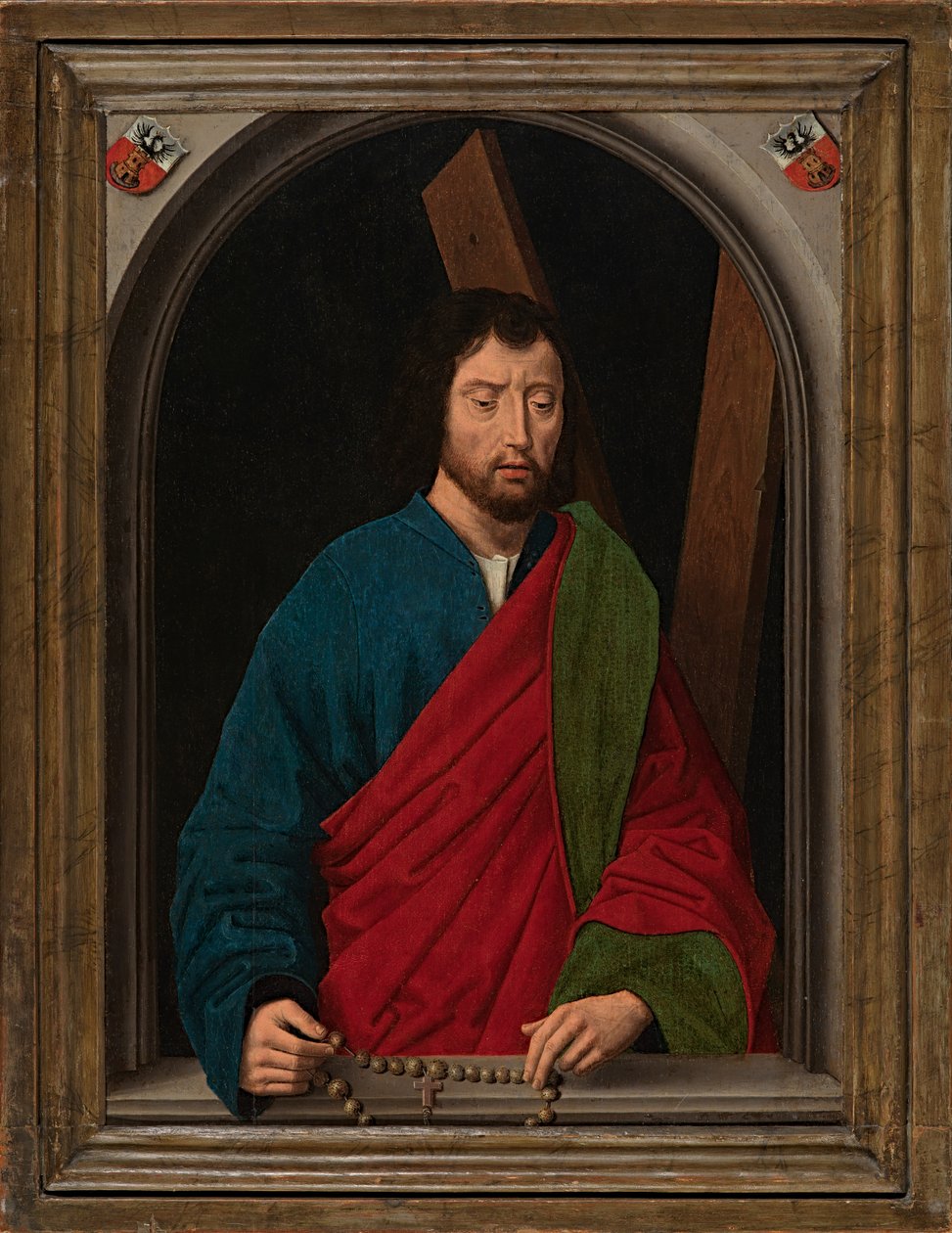 San Andrés, c.1491-1519 (óleo sobre tabla) de Hans (after) Memling
