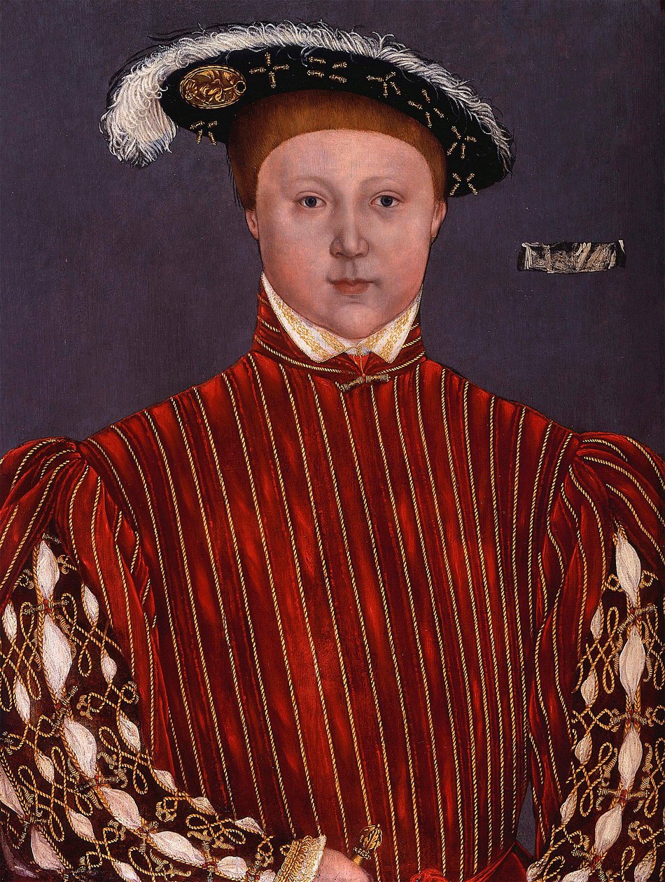 ""Retrato de Eduardo VI (1537-1553) Rey de Inglaterra"" Pintura del Círculo de Hans Holbein el Joven de Hans (circle of) Holbein the Younger