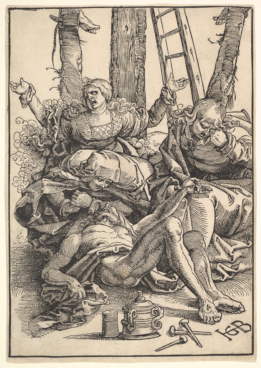 Lamentación por Cristo, 1510 de Hans Baldung