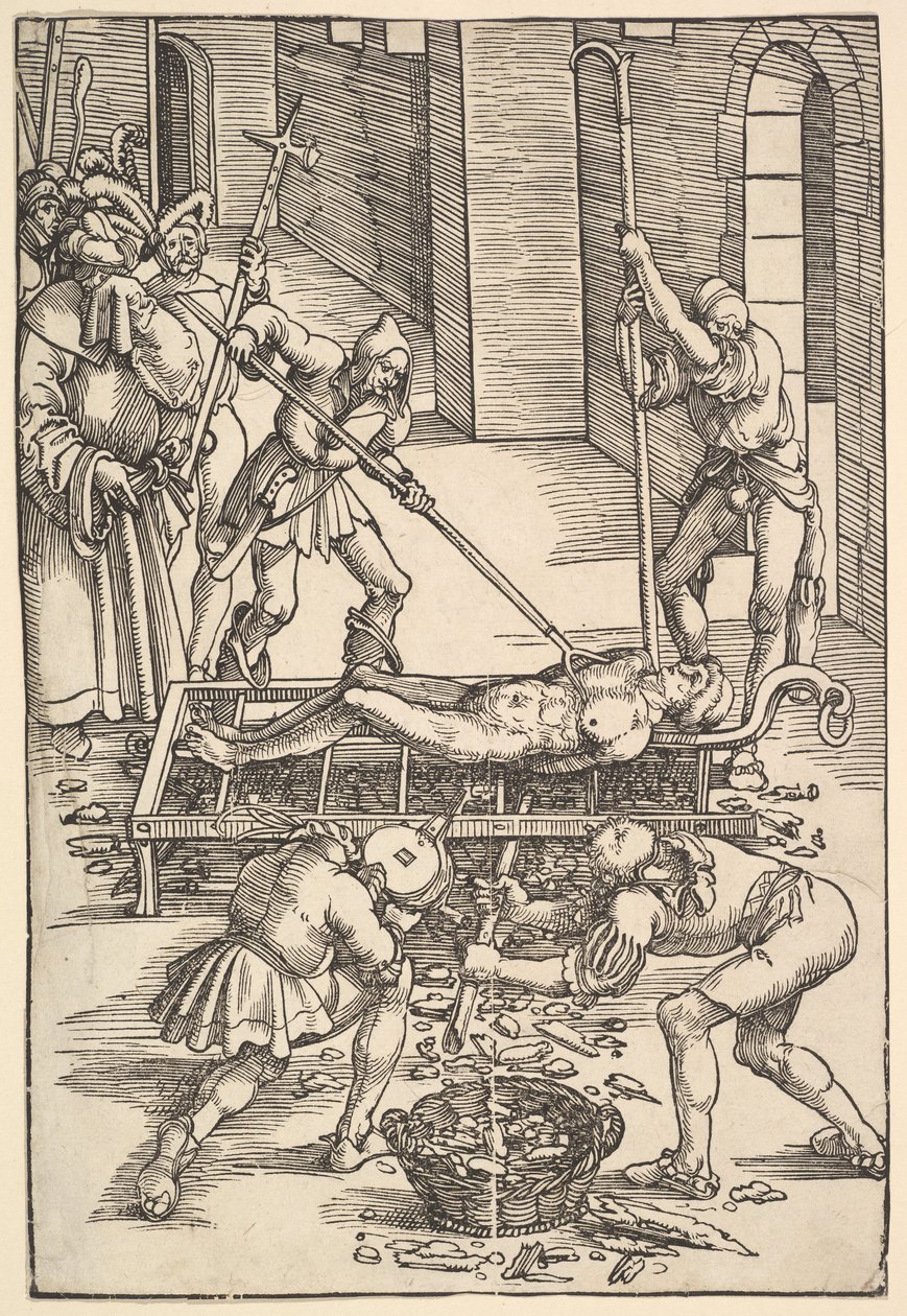 Martirio de San Lorenzo de Hans Baldung