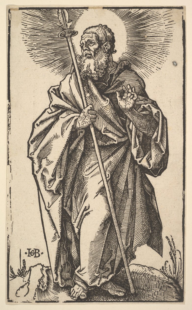 San Tomás de Cristo y los Apóstoles de Hans Baldung