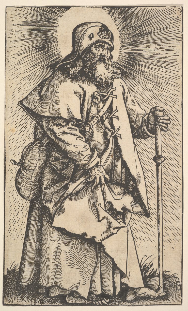 Santiago el Mayor de Cristo y los Apóstoles, 1519 de Hans Baldung
