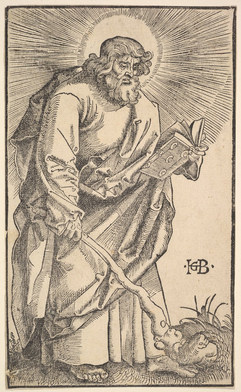 San Judas Tadeo de Cristo y los Apóstoles, 1519 de Hans Baldung