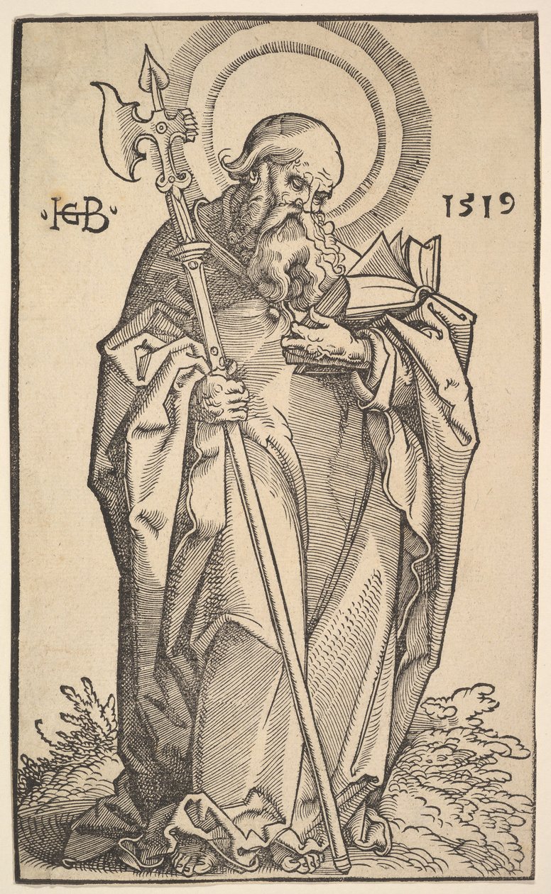 San Mateo de Cristo y los Apóstoles de Hans Baldung