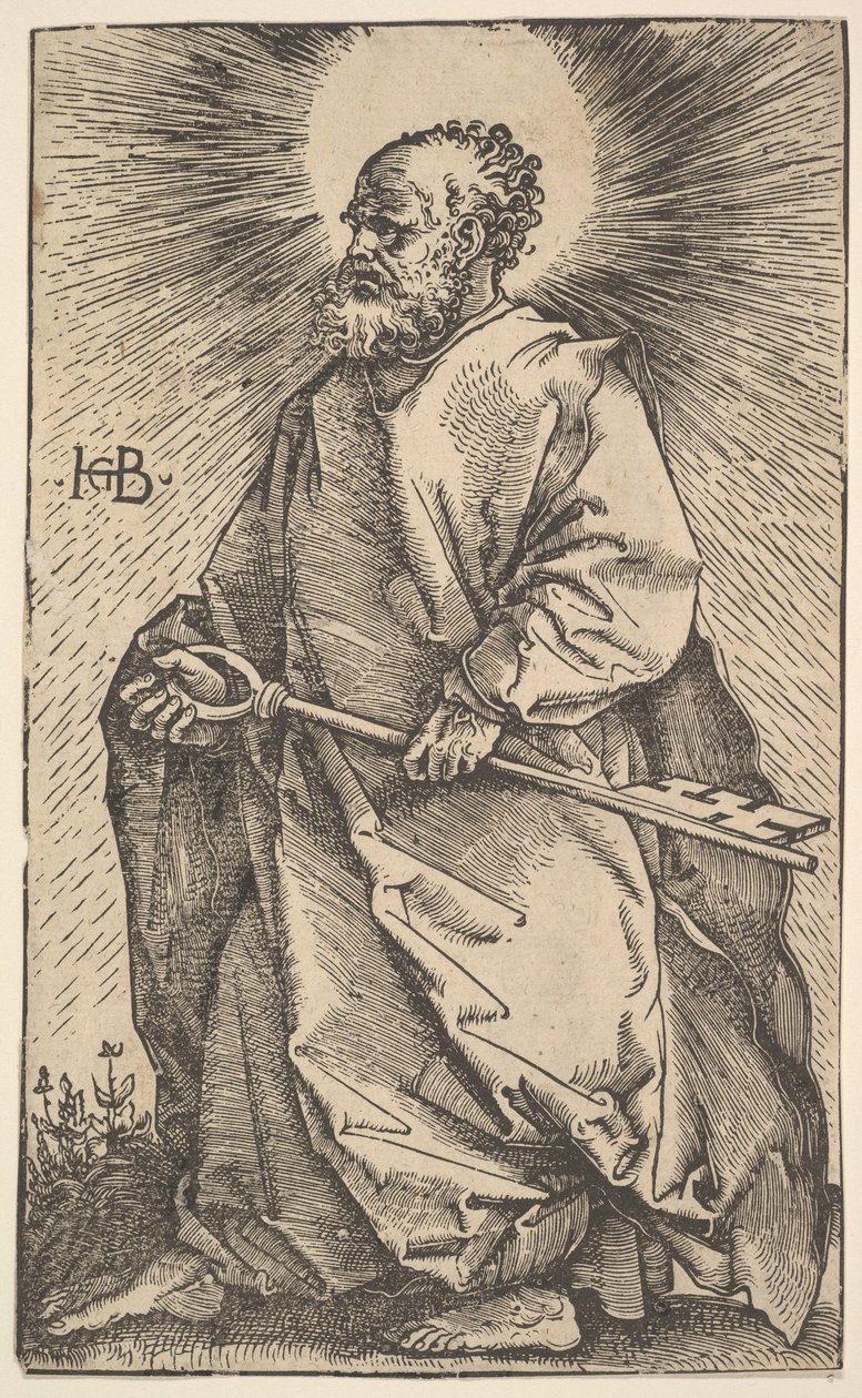 San Pedro de Cristo y los Apóstoles de Hans Baldung