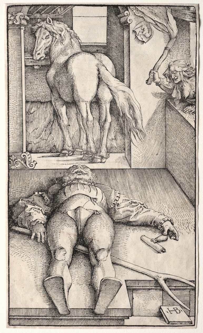 El Novio Hechizado de Hans Baldung