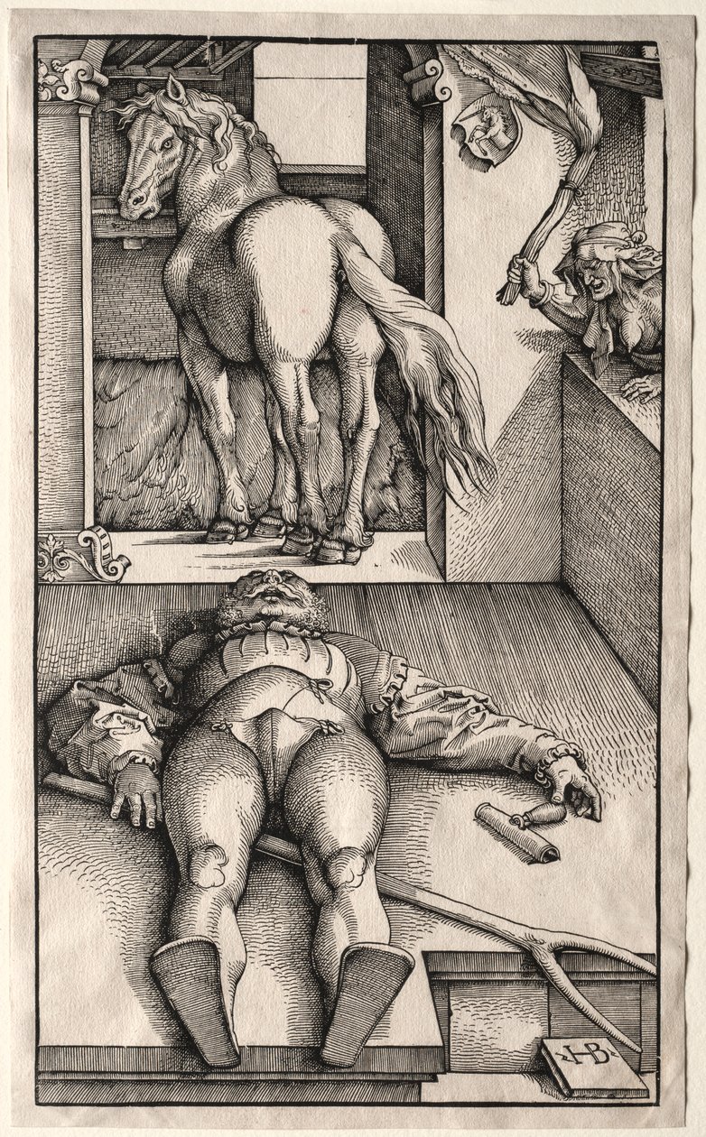 El novio embrujado de Hans Baldung