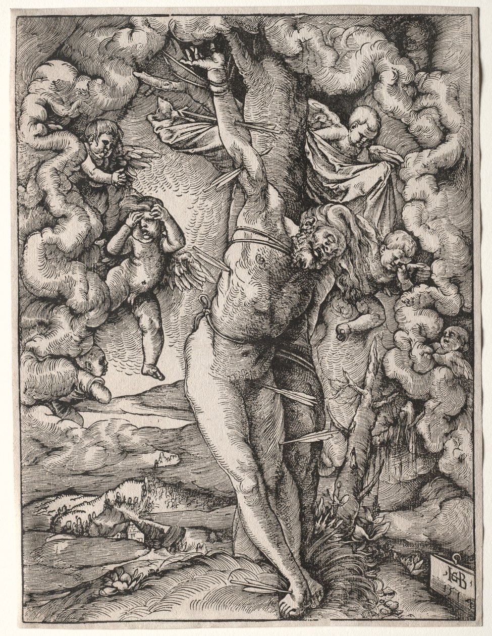 El Gran San Sebastián, 1514 de Hans Baldung