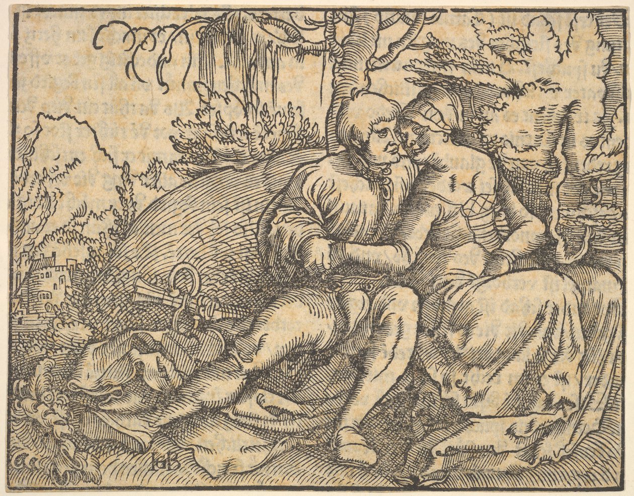 El Sexto de los Diez Mandamientos, de Die zehe gebot de Hans Baldung
