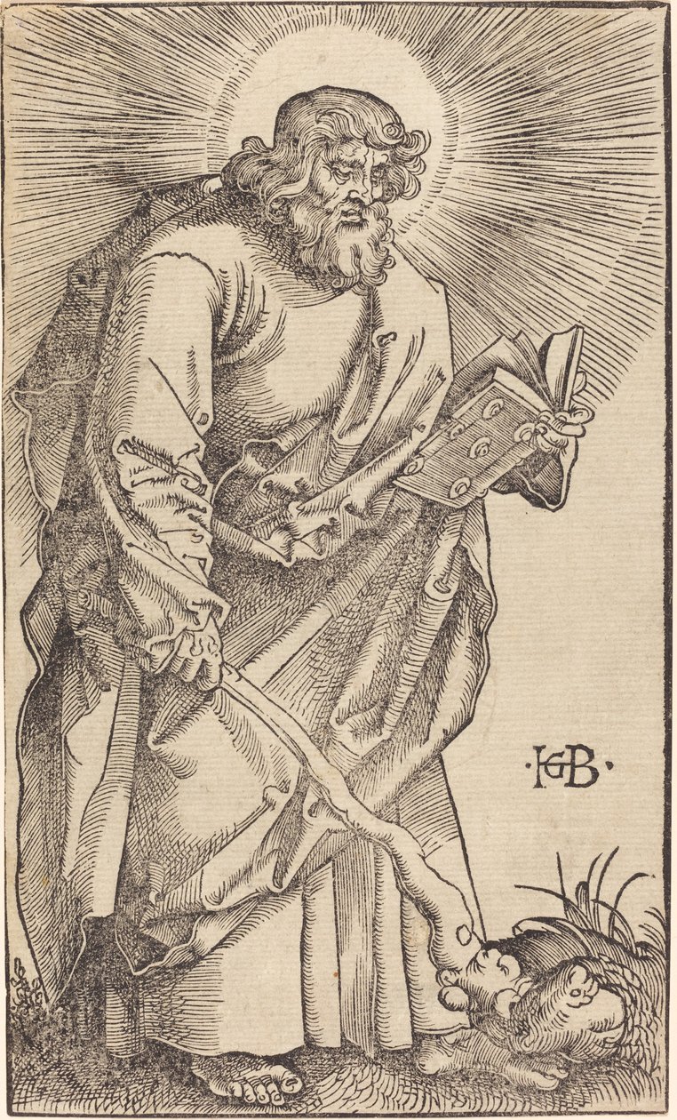 Apóstol Judas Tadeo de Hans Baldung Grien