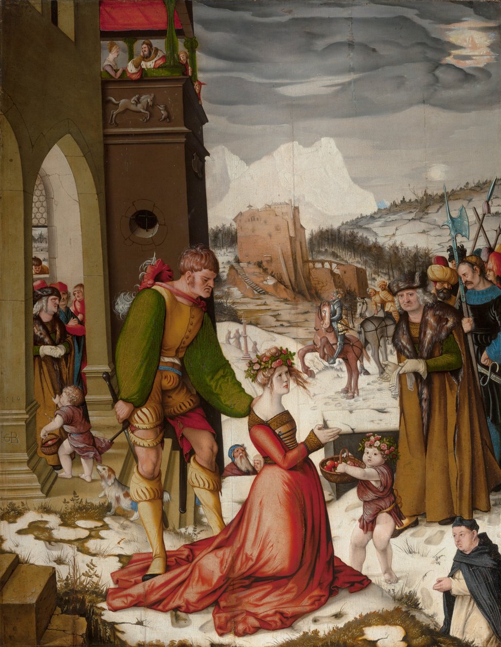 Decapitación de Santa Dorotea de Hans Baldung Grien