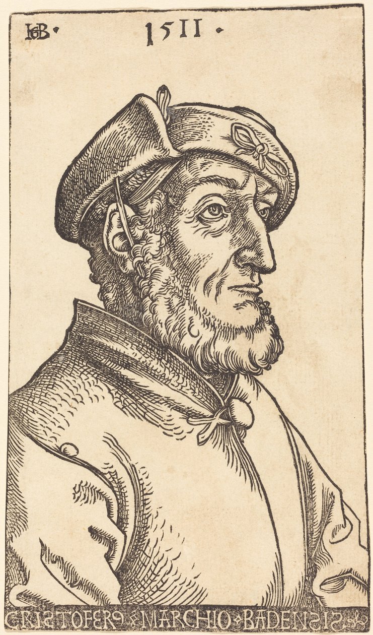 Cristóbal, margrave de Baden de Hans Baldung Grien