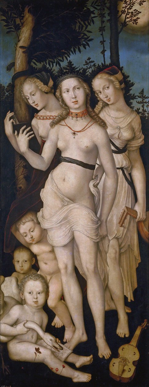 Alemán: Die Jugend (Die drei Grazien) Armonía, o Las Tres Gracias de Hans Baldung Grien