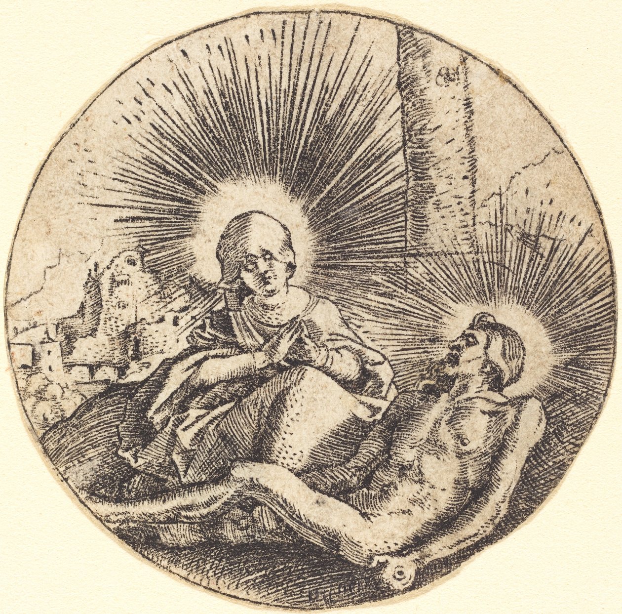 Lamentación por Cristo de Hans Baldung Grien