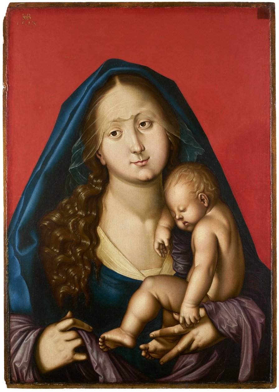 María con el niño dormido de Hans Baldung Grien