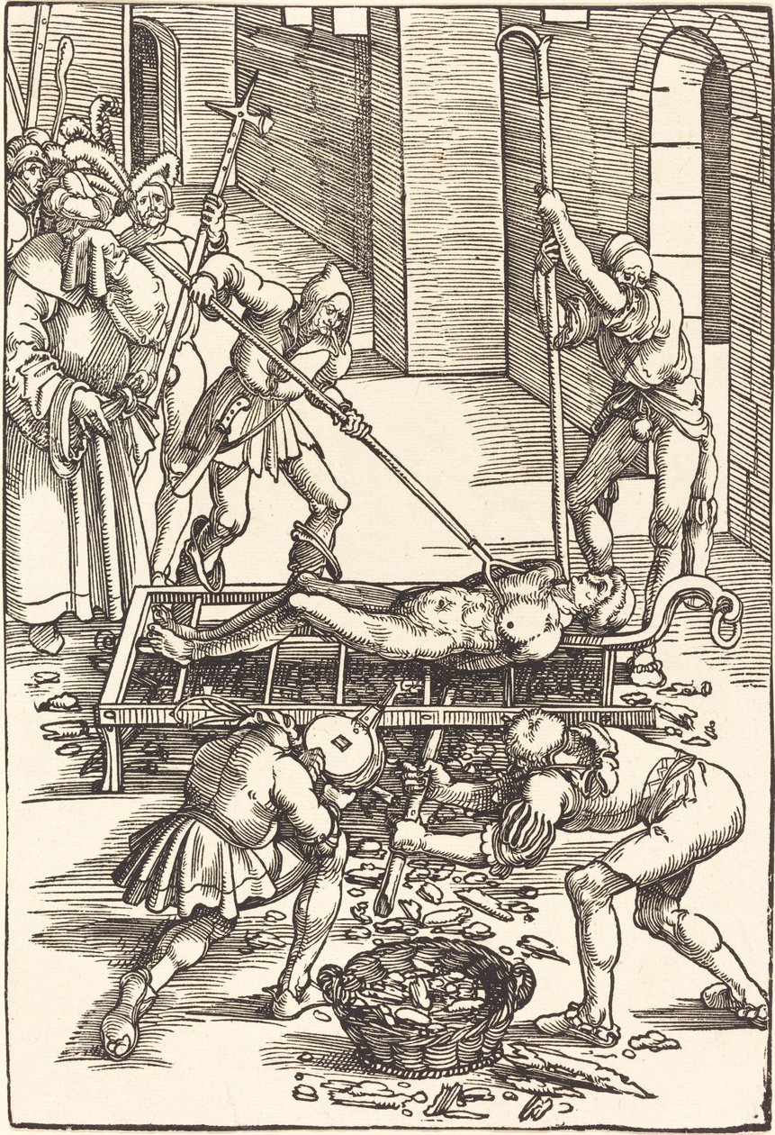 Martirio de San Lorenzo de Hans Baldung Grien