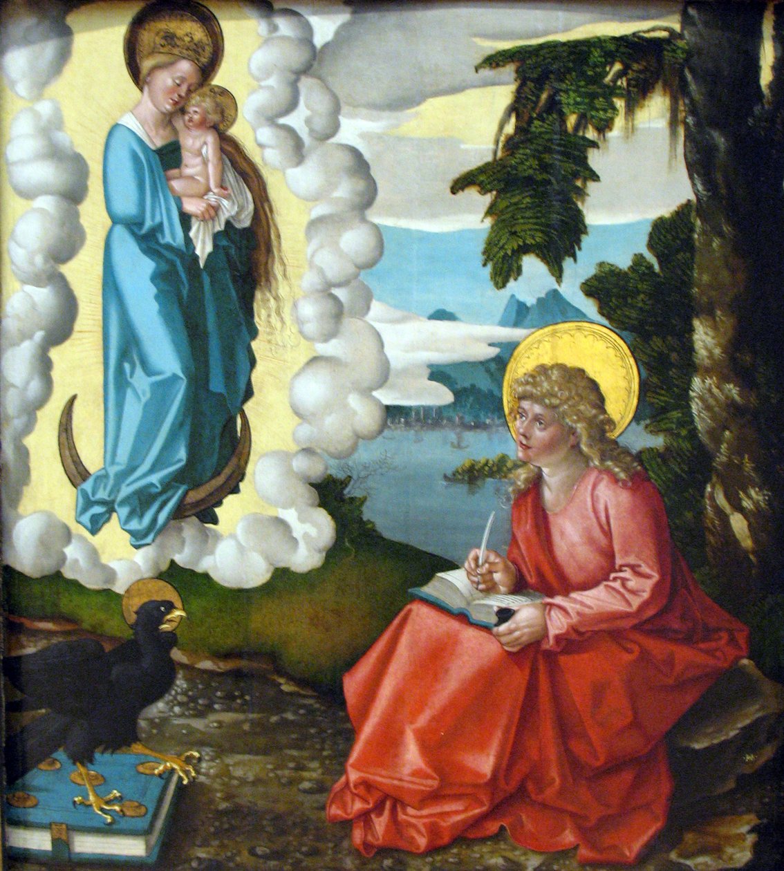 San Juan Evangelista en Patmos de Hans Baldung Grien