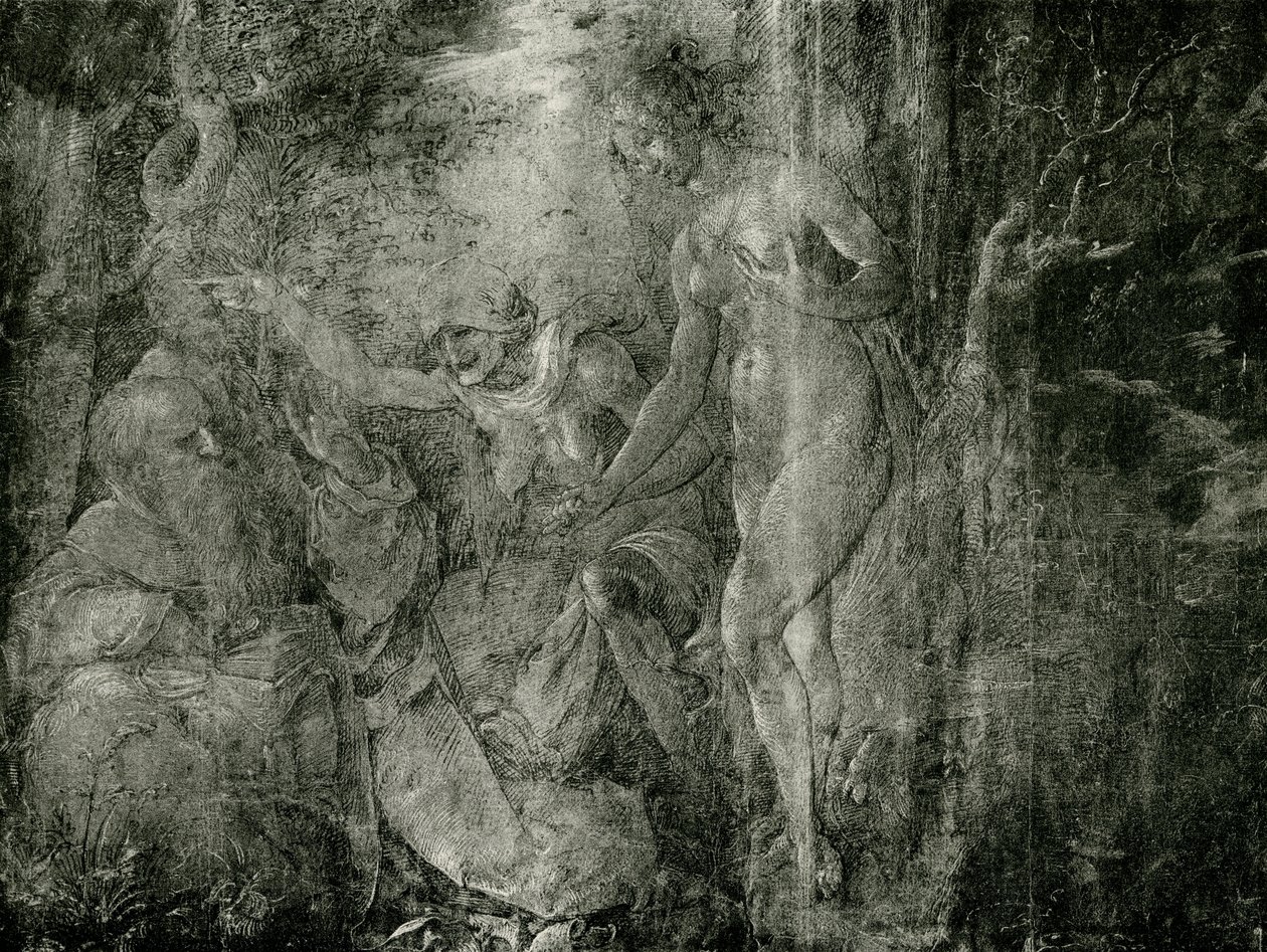 Tentación de San Antonio de Hans Baldung Grien