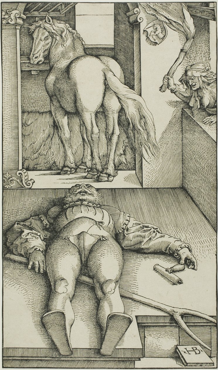 El novio embrujado de Hans Baldung Grien