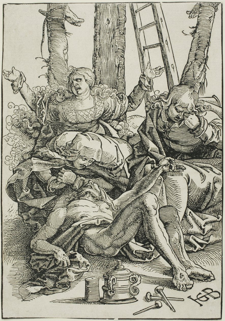 La lamentación de Hans Baldung Grien
