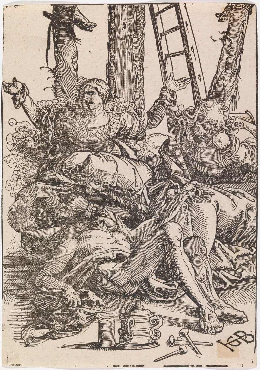 La lamentación de Cristo de Hans Baldung Grien
