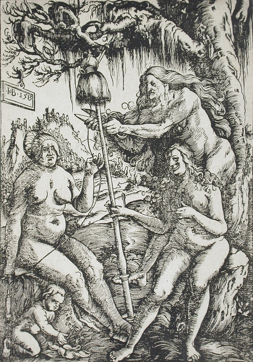 Las tres Parcas de Hans Baldung Grien