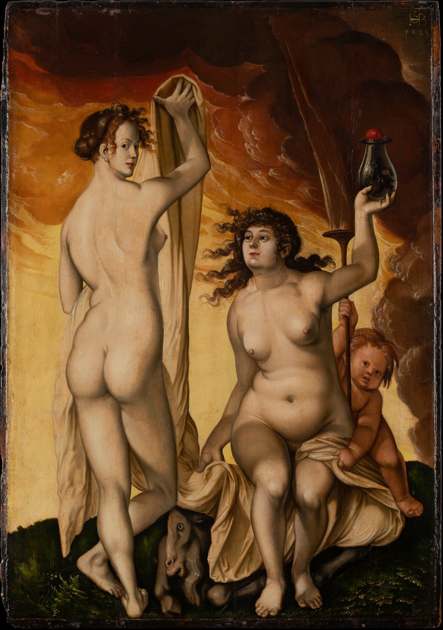 Dos brujas de Hans Baldung Grien
