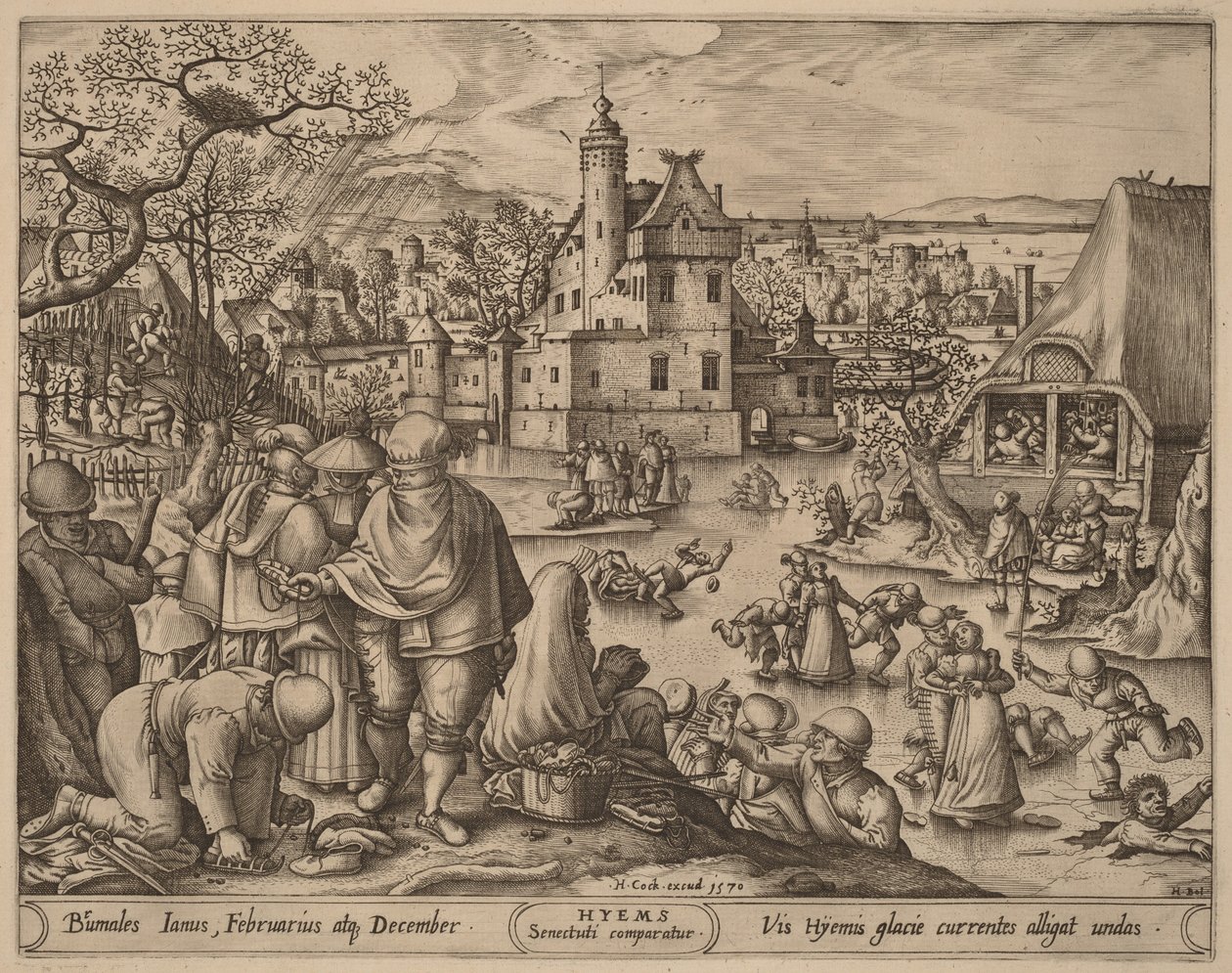 Invierno de Hans Bol