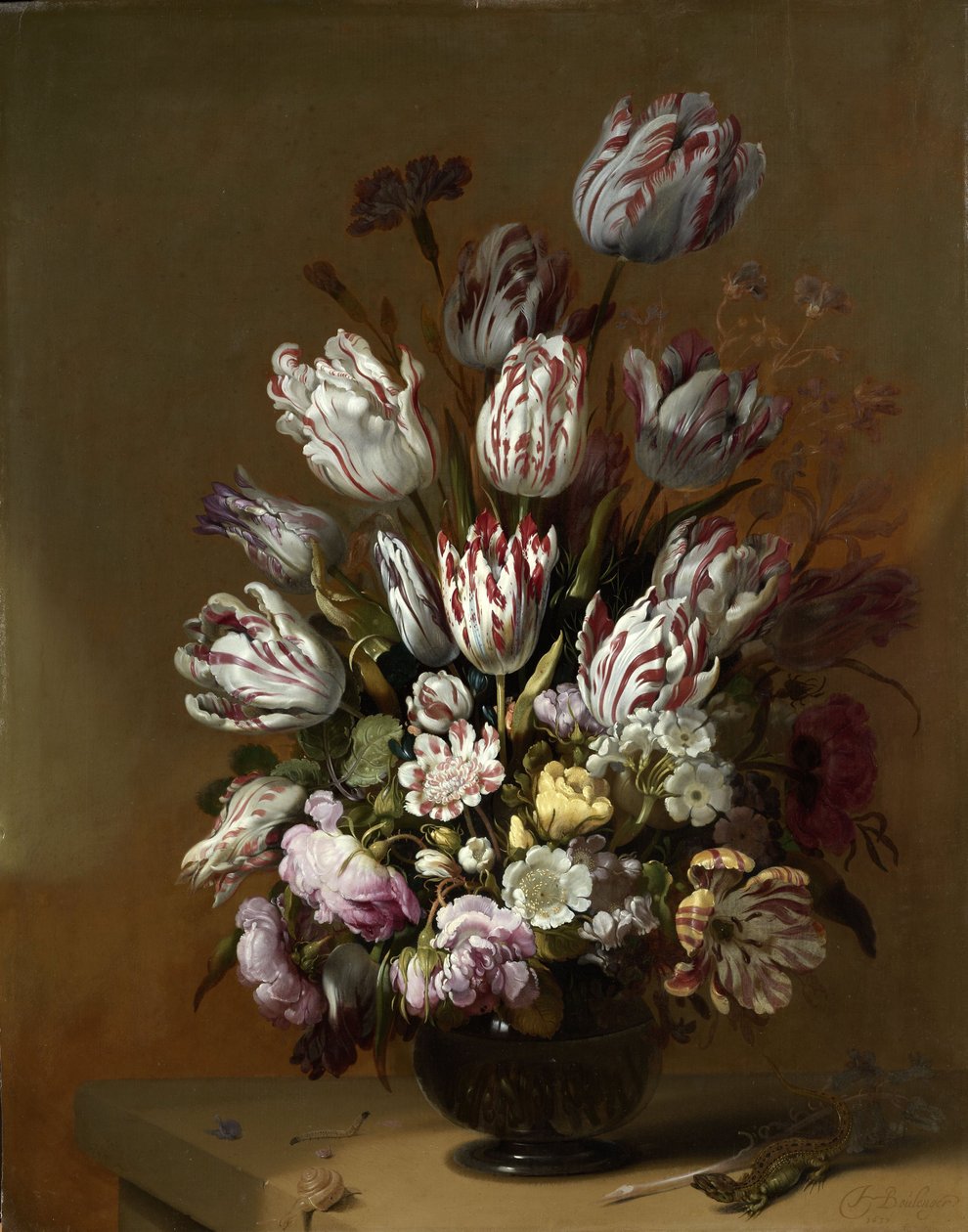 Naturaleza Muerta Floral de Hans Bollongier
