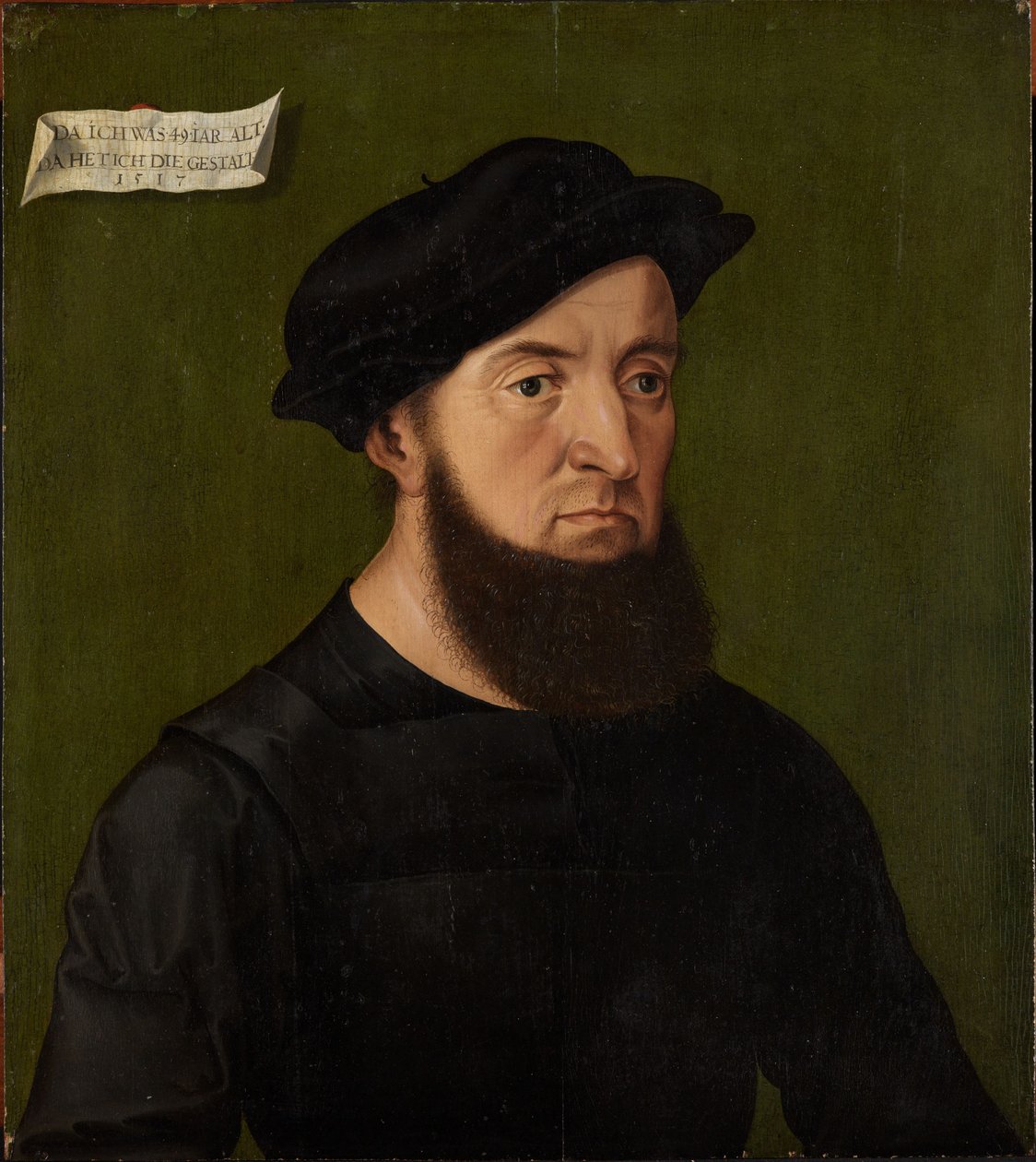 Retrato de hombre de Hans Brosamer
