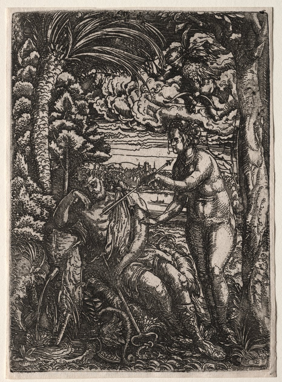Venus y Mercurio de Hans Burgkmair