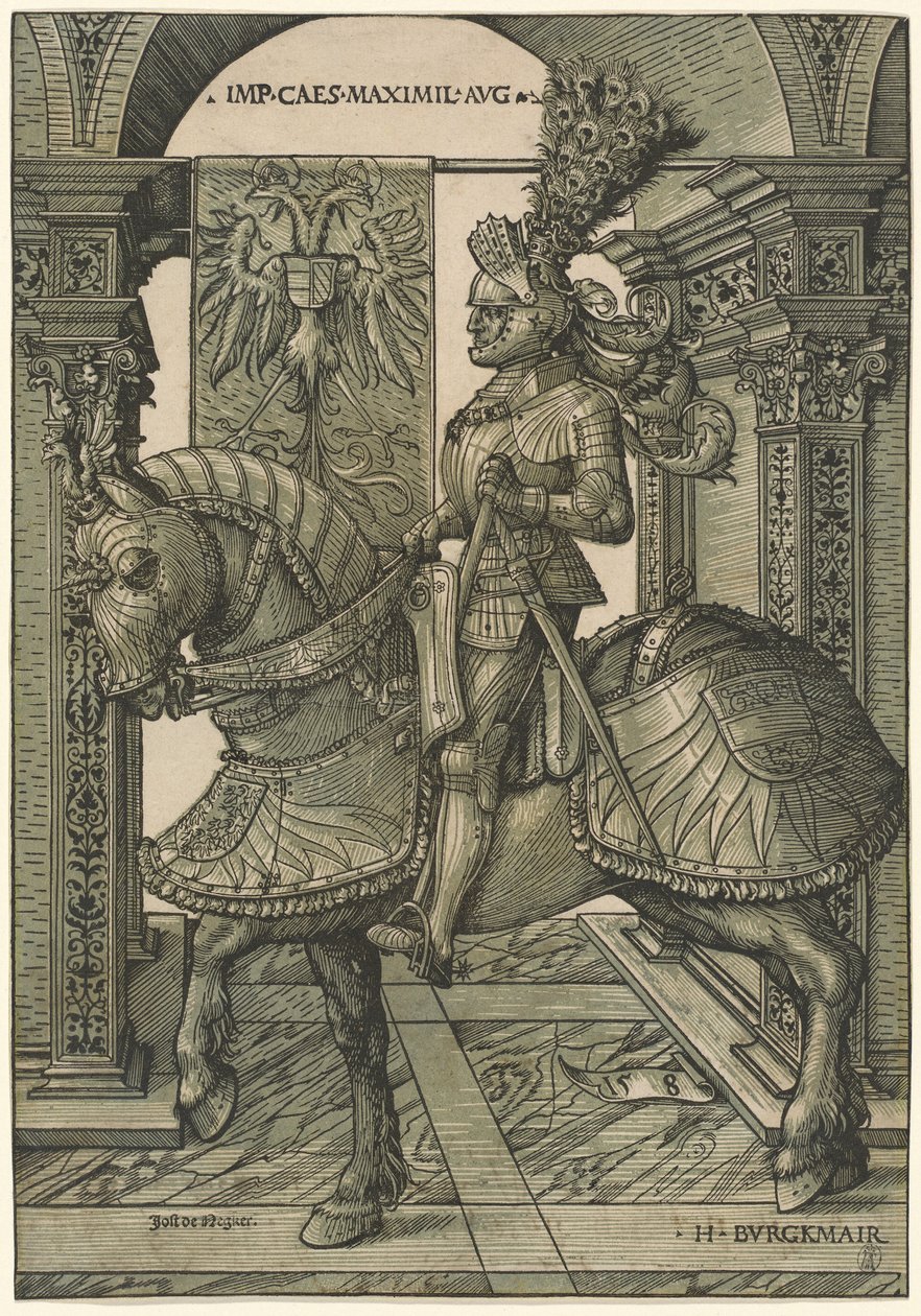 Emperador Maximiliano I de Hans Burgkmair I