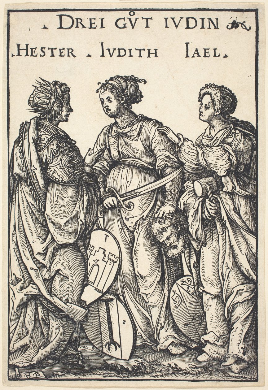 Hester, Judith y Jael de Hans Burgkmair I