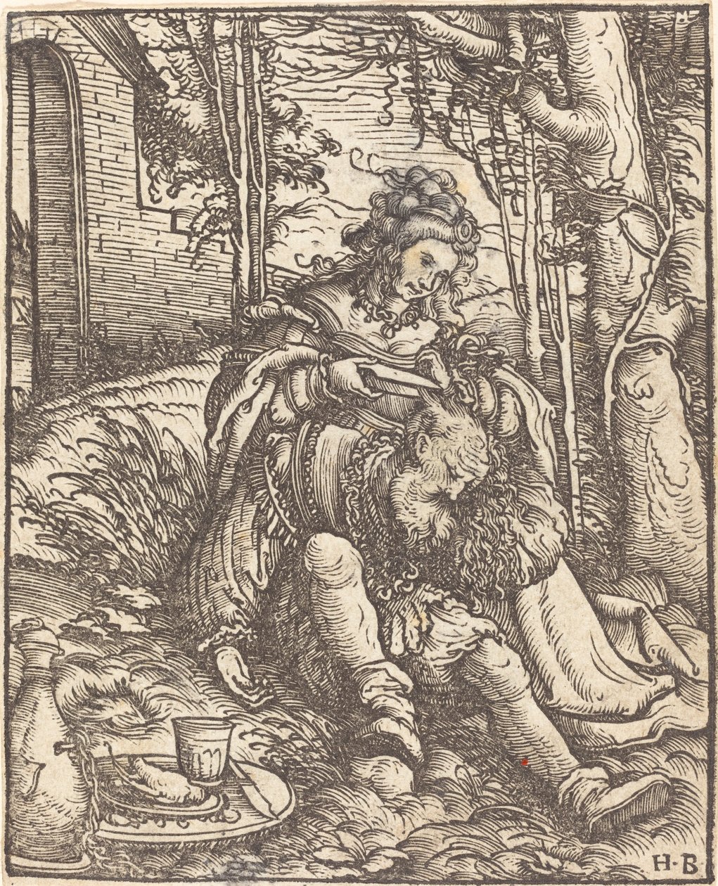 Sansón y Dalila de Hans Burgkmair I