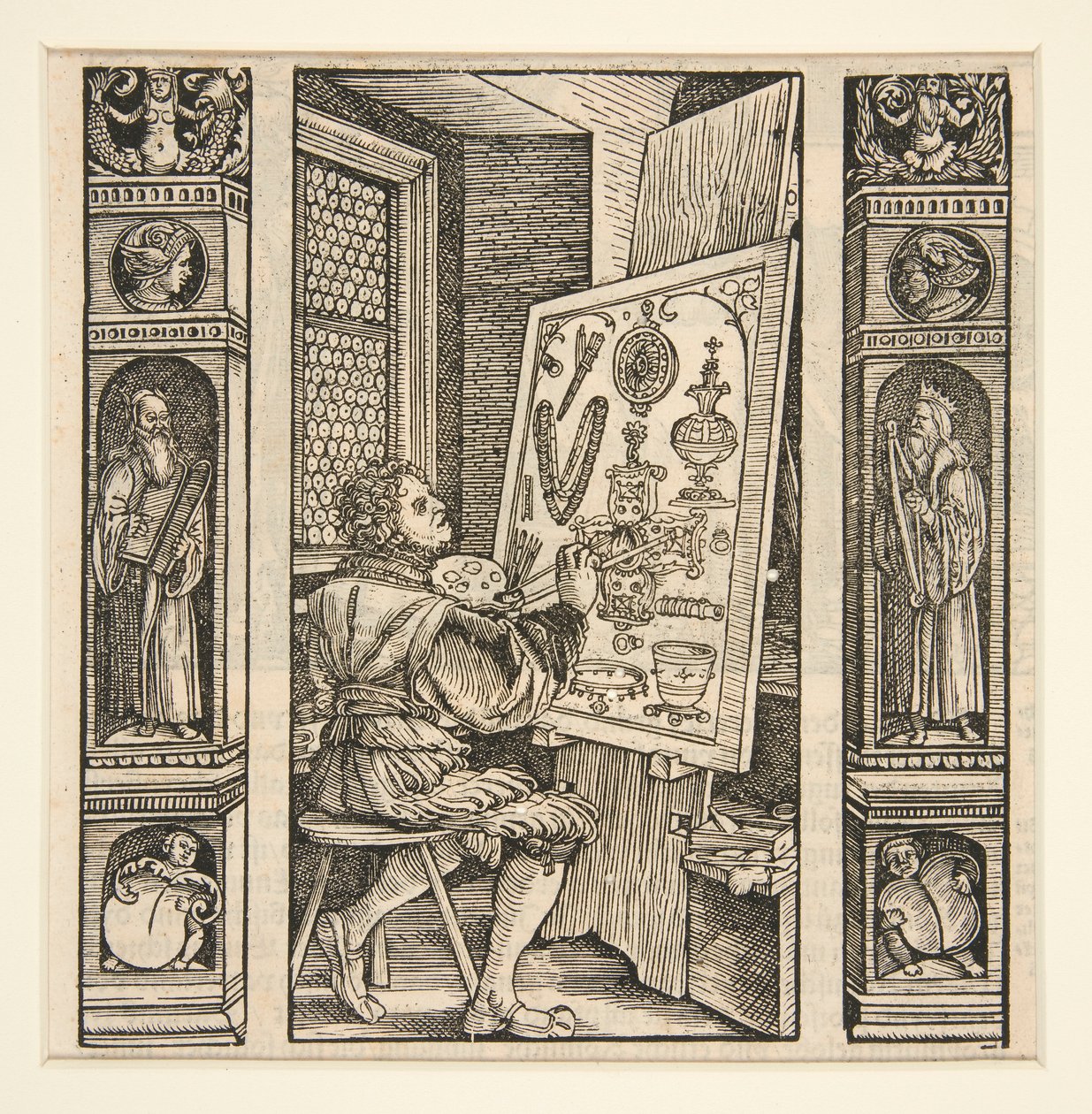 El pintor de joyas de Petrarca de Hans Burgkmair the Elder