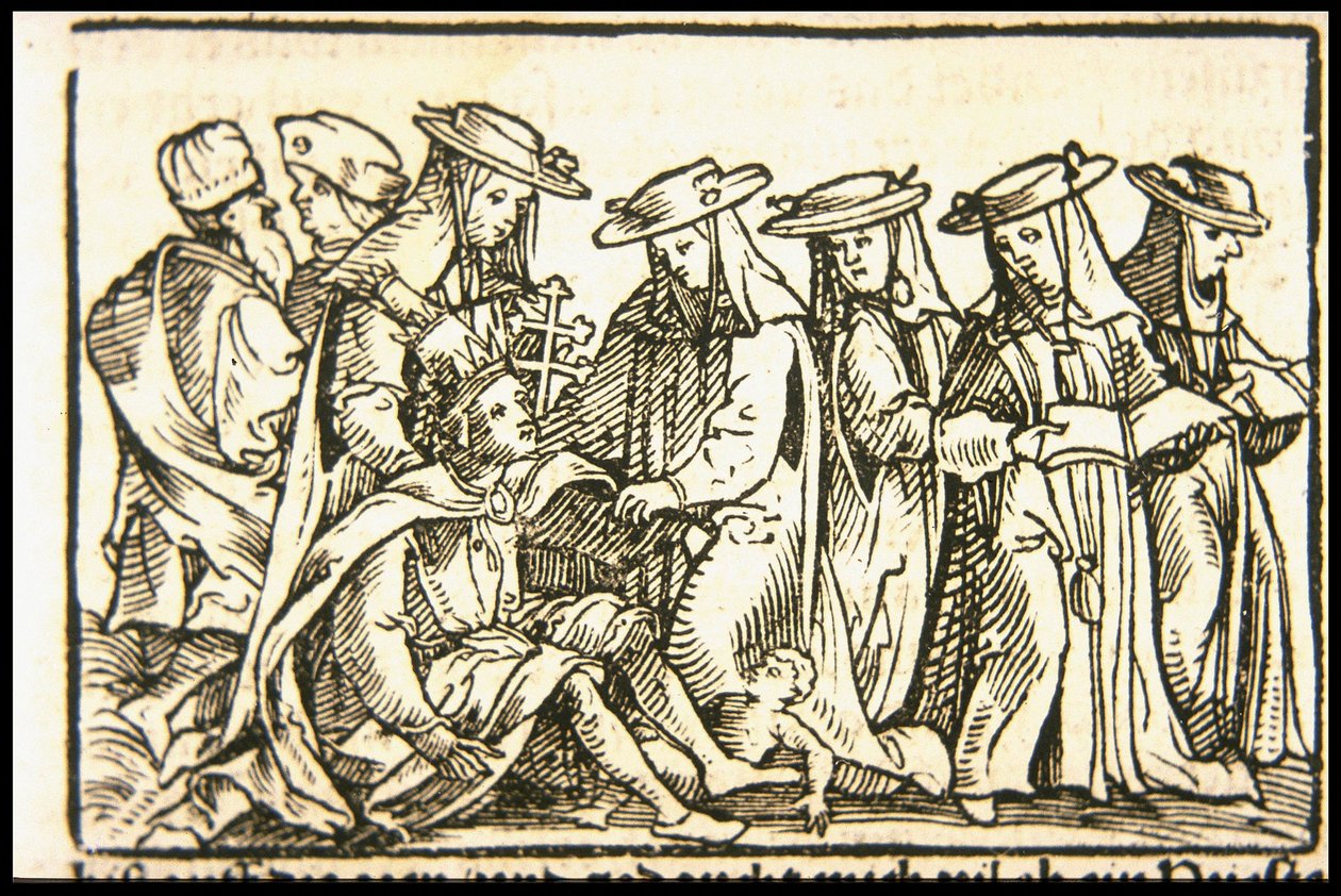 Papa Juana, ca 1545 de Hans Burgkmair the Elder